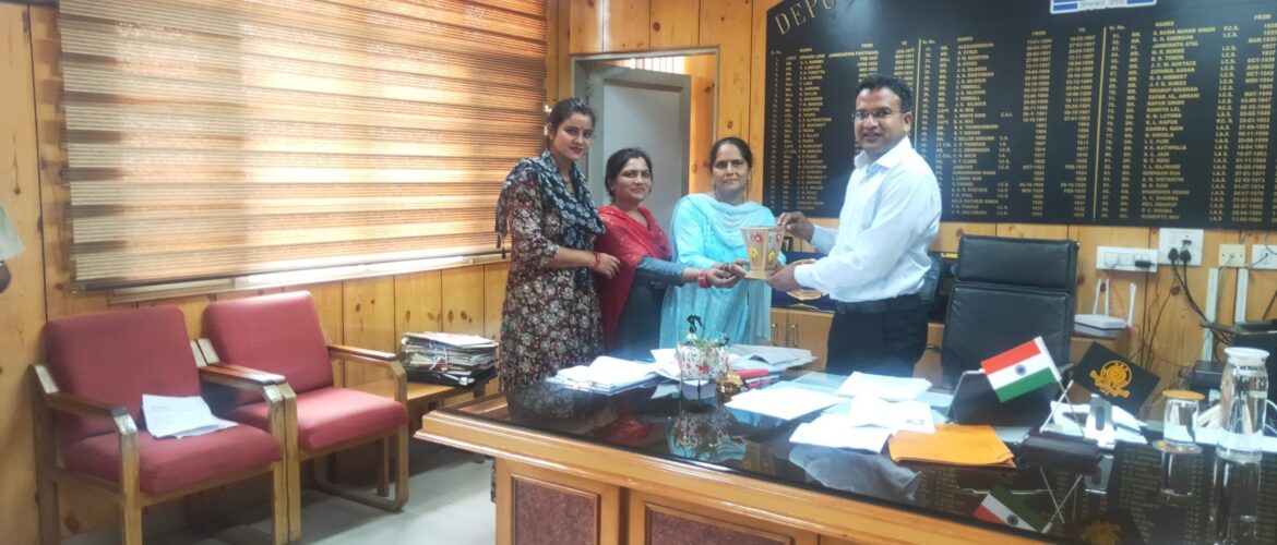 Nipun Jindal, IAS Deputy Commissioner Kangra. (H.P.) Women's about Women's Empowerment.